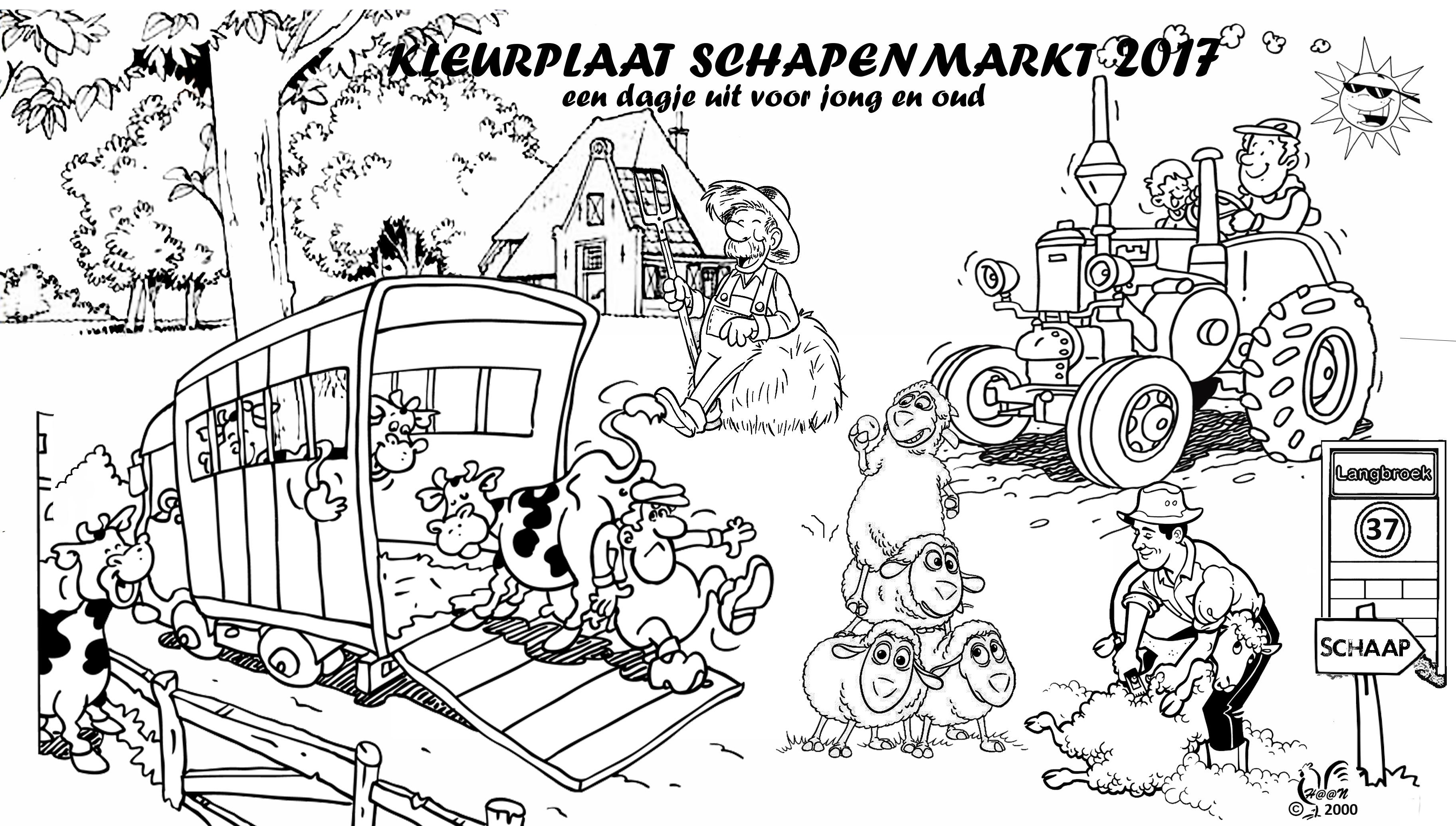 Schapenmarkt Langbroek